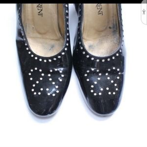 Designer YVES SAINT LAURENT Patent Leather Shoes